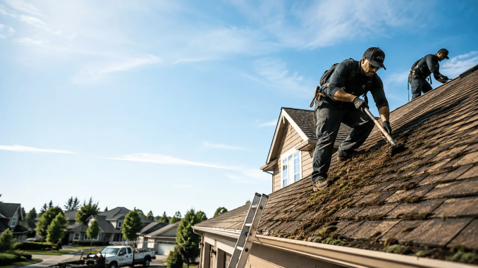 Roof Moss Removal in Lipscomb, TX near me